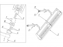 Каток прикатывающий ПШКК 00.510-01